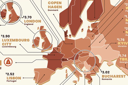 mapa del café
